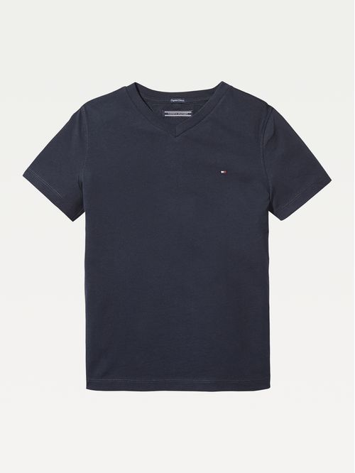 Polera De Niño Essential V-Neck