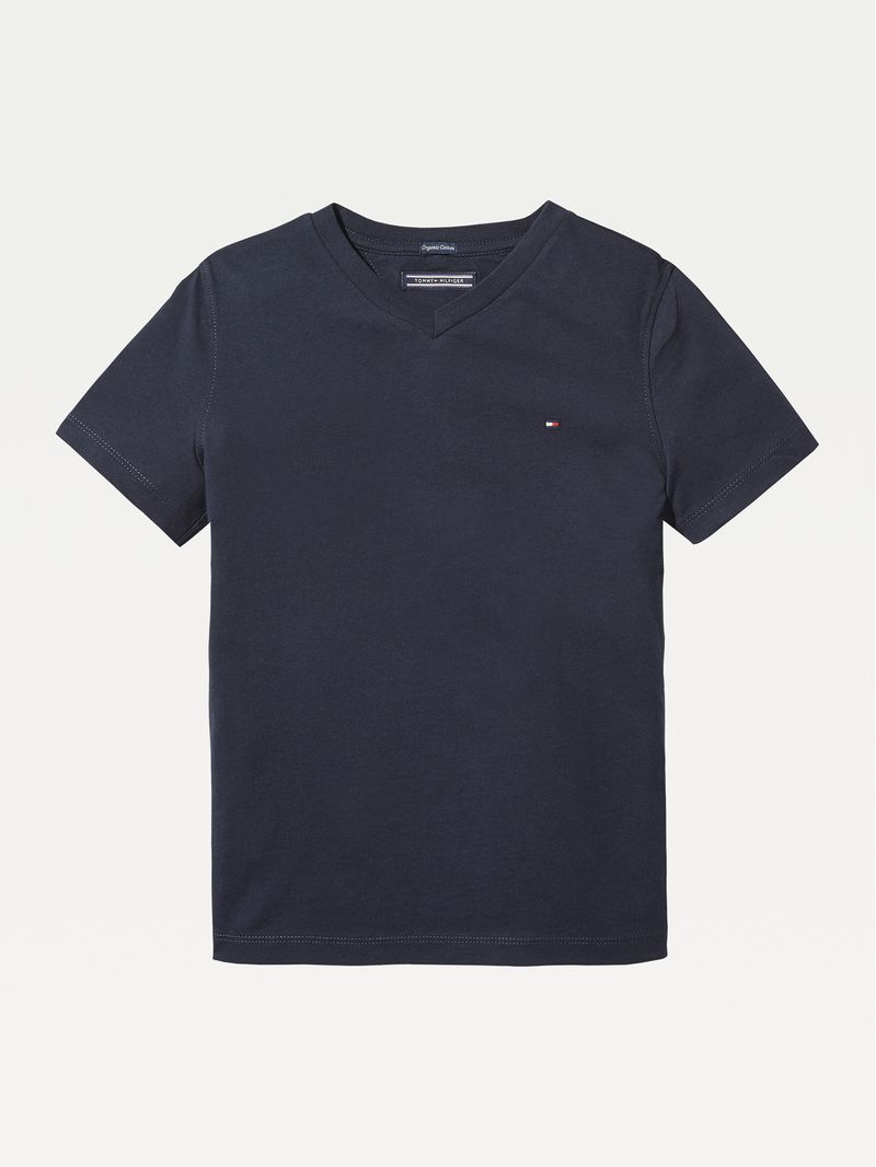 Polera-De-Niño-Essential-V-Neck