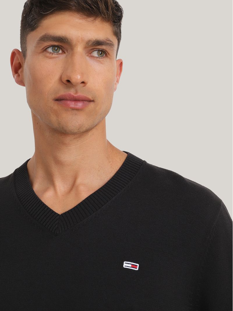 Sweater-Essential-V-Neck