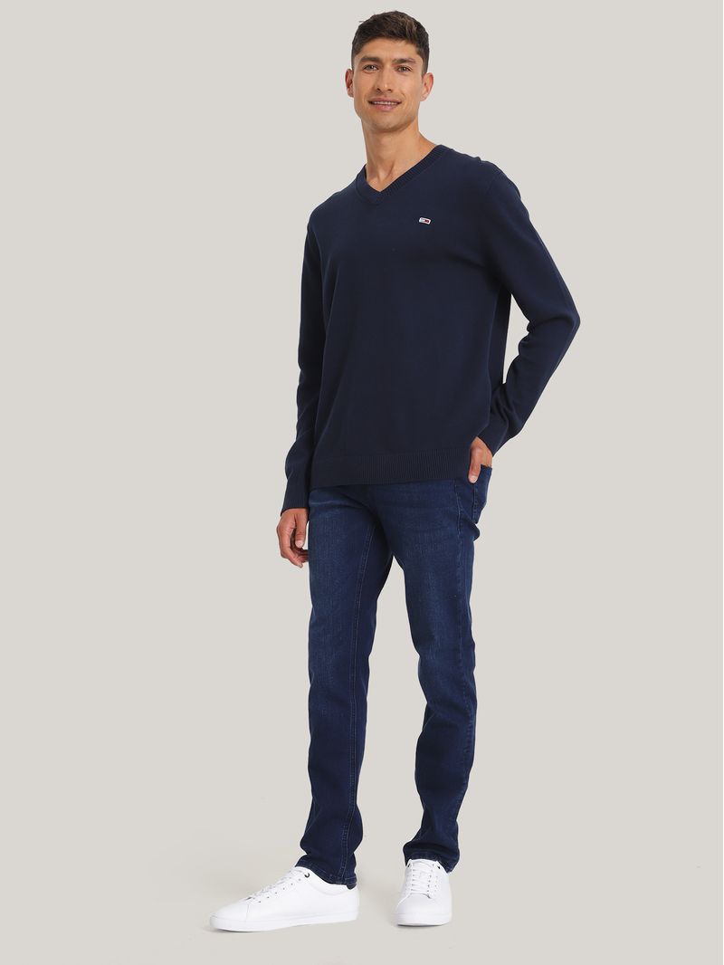 Sweater-Essential-V-Neck