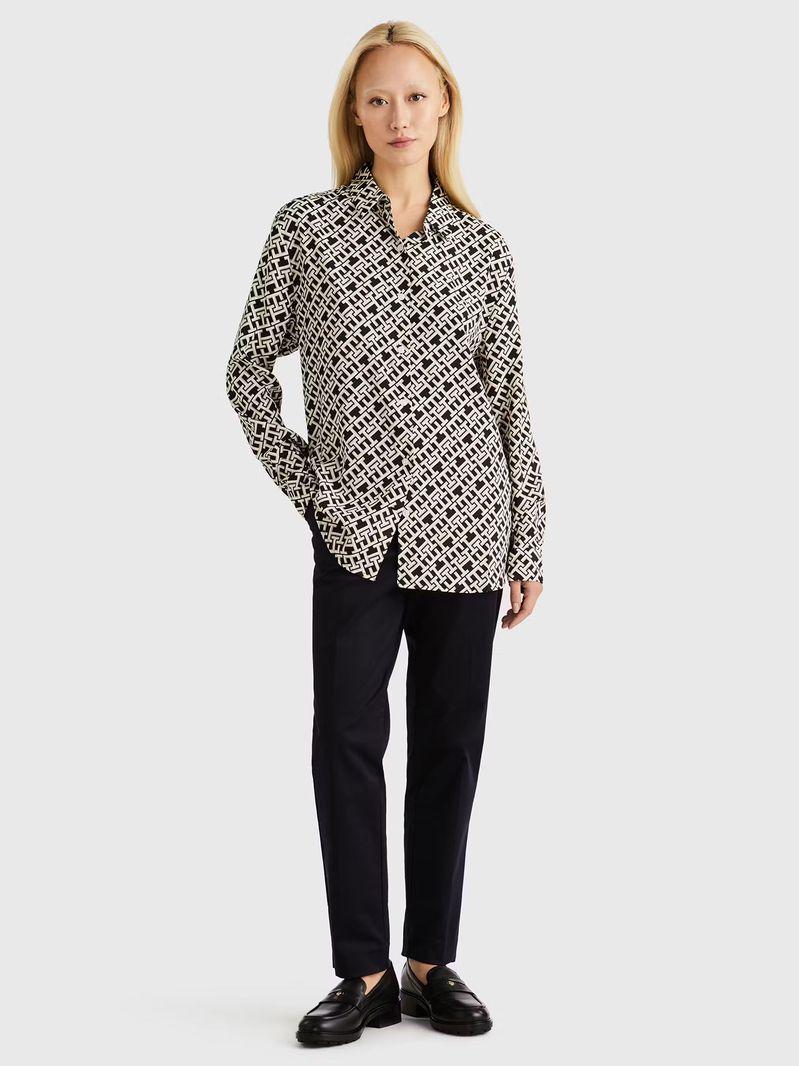 Camisa-Con-Estampado-De-Monogram
