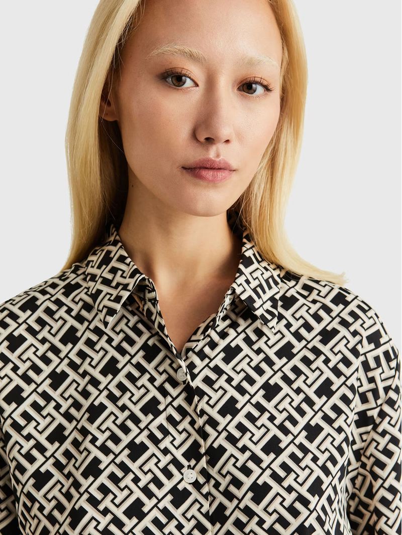 Camisa-Con-Estampado-De-Monogram