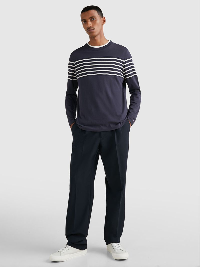 Polera--Striped-Con-Logo