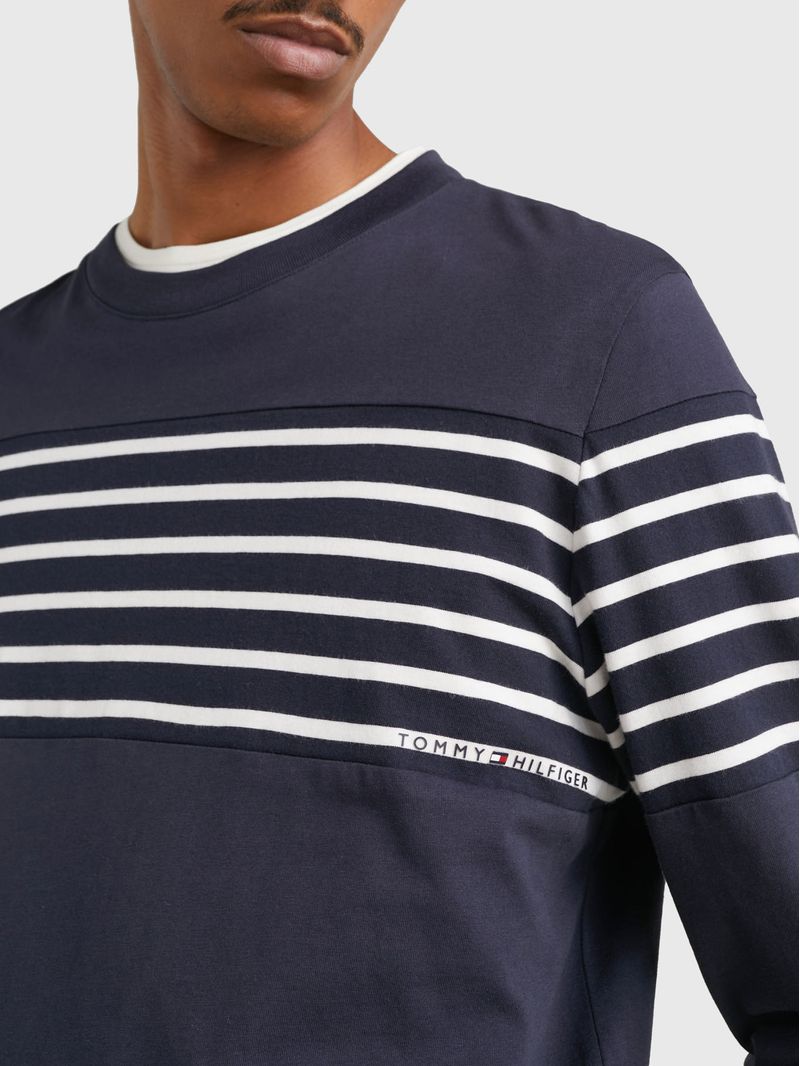 Polera--Striped-Con-Logo