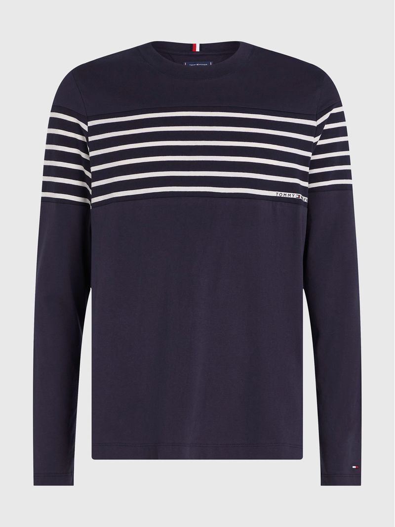 Polera--Striped-Con-Logo