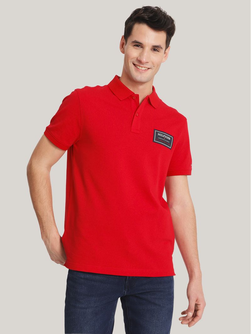 Polo-Solid-Label-Con-Logo