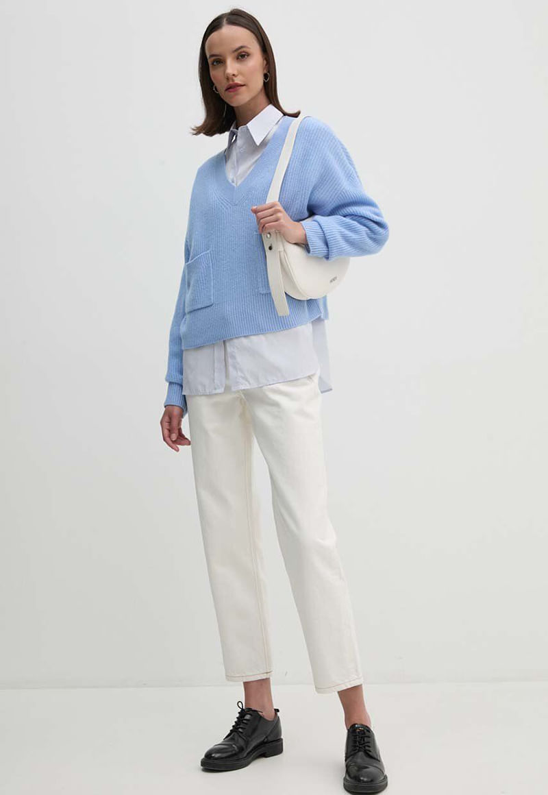 Sweater-Cuello-V-Con-Dos-Bolsillos