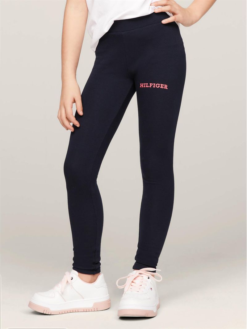 Leggings-Solid-Logo-Monotype