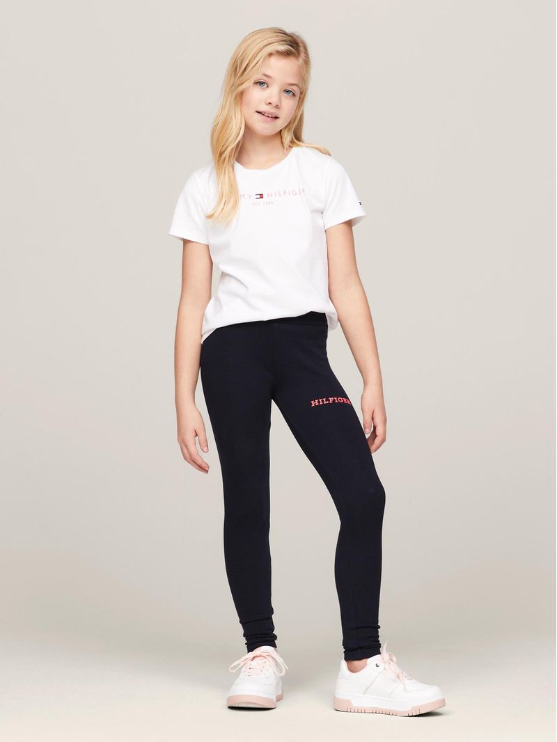 Leggings-Solid-Logo-Monotype