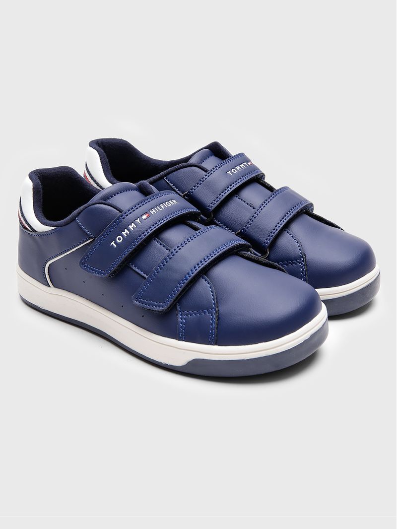 Zapatillas-De-Niños-Con-Velcro-Solid