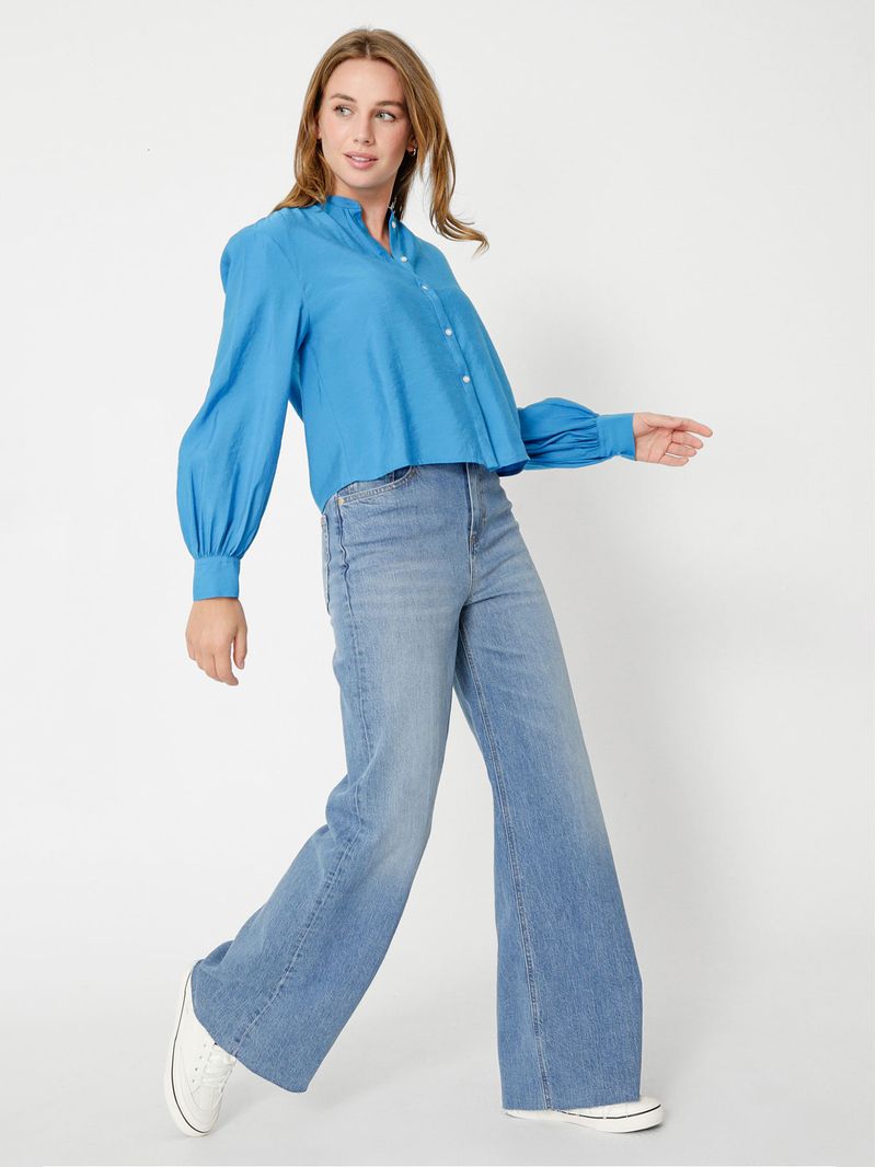 Camisa-Sin-Cuello-Cropped