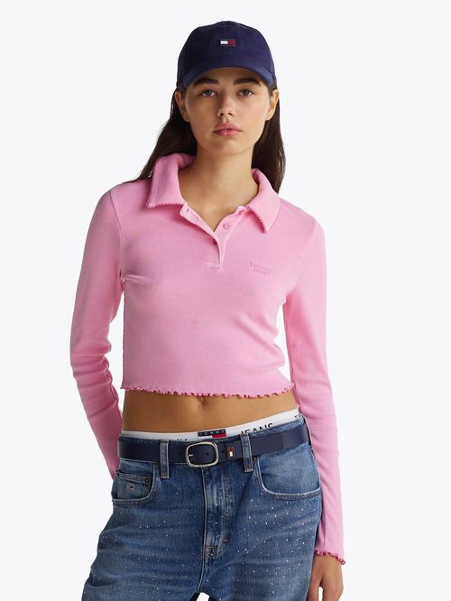 Polo Cropped Slim Fit