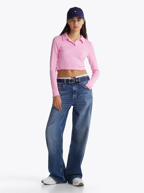Polo Cropped Slim Fit
