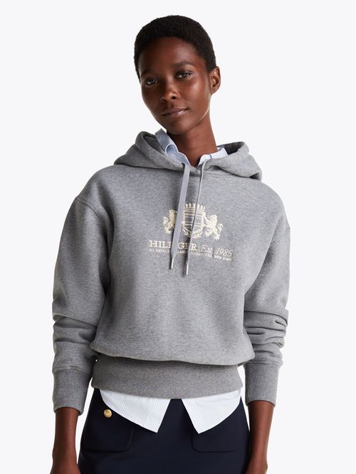 Polerón Hoodie Logo Varsity Bordado