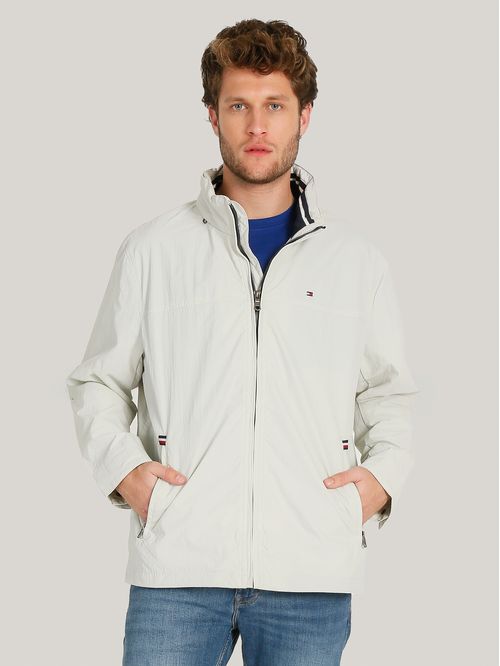 Chaqueta Náutica Taslan Con Logo