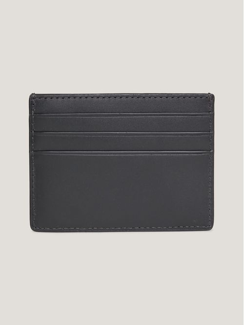 Tarjetero de cuero con logo - TALLA:Talla única