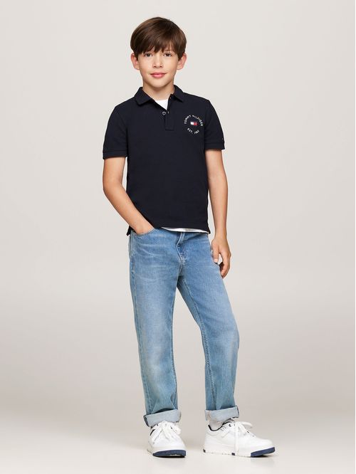 Polo De Niño Con Logo Náutico