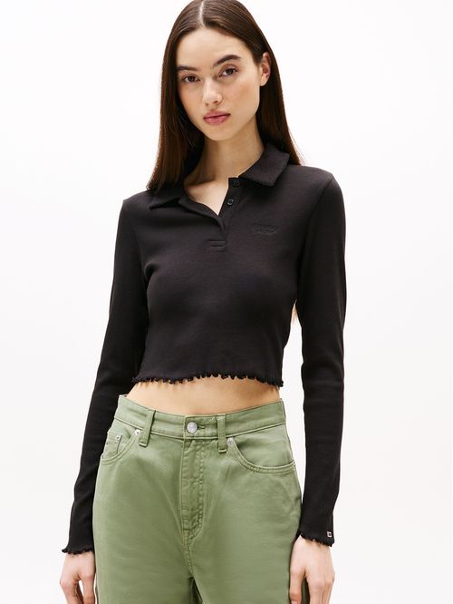 Polo Cropped Slim Fit