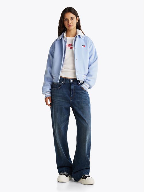 Chaqueta Bomber De Estilo Varsity