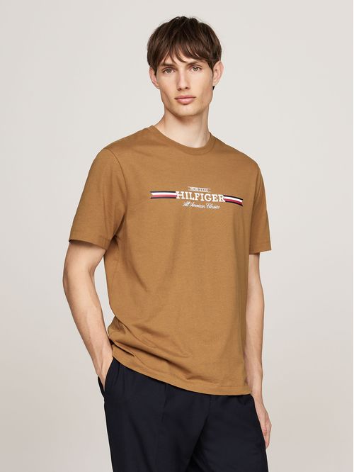 Polera Hilfiger Chest Stripe Logo