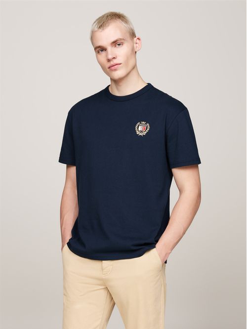 Polera Crest Flag Logo