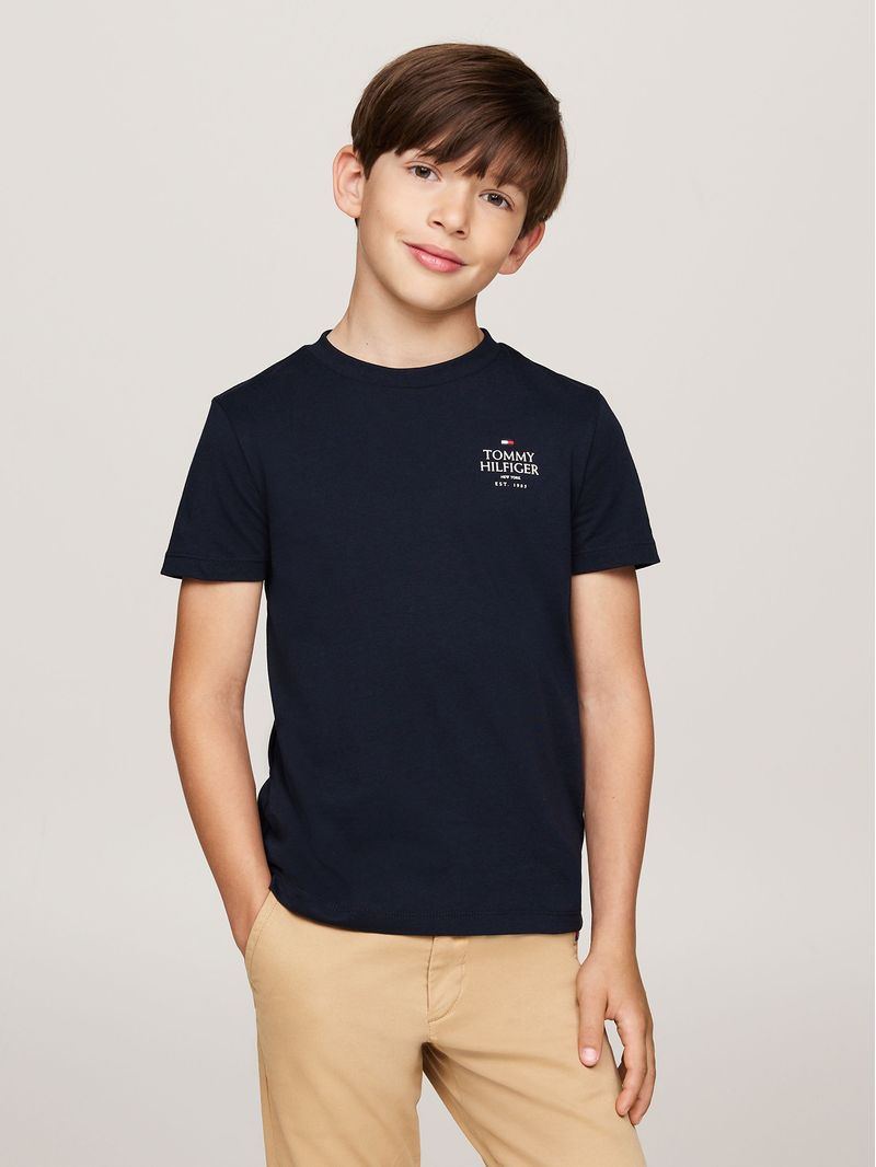 Polera-De-Niño-Con-Logo-Grafico
