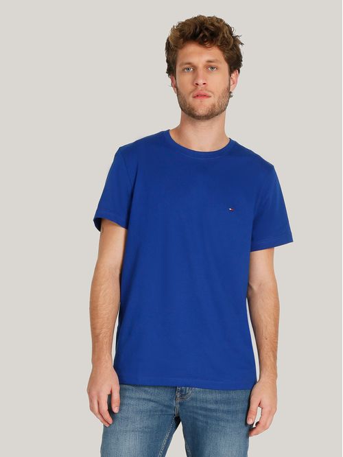 Polera Essential Cotton C-Neck Slim Fit