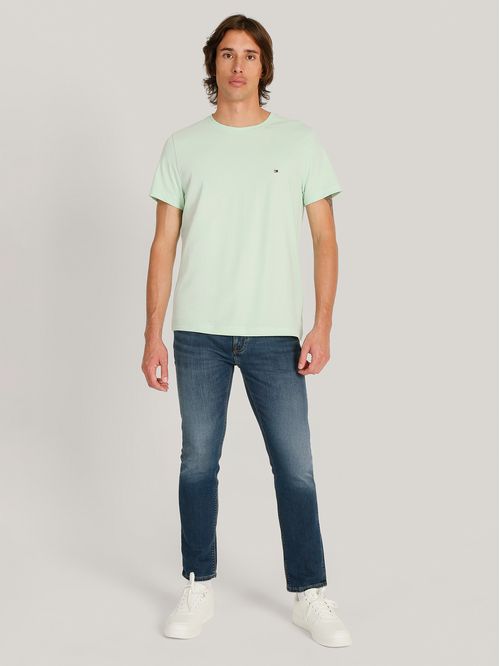 Polera Essential Cotton C-Neck Slim Fit