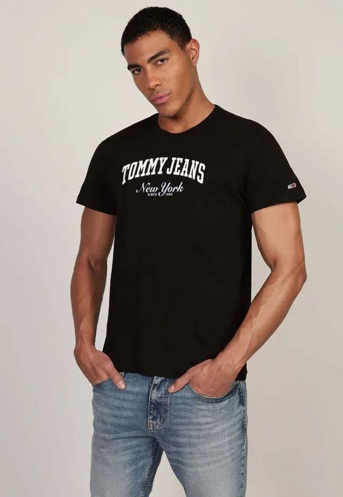 Polera Varsity Slim Fit Con Logo