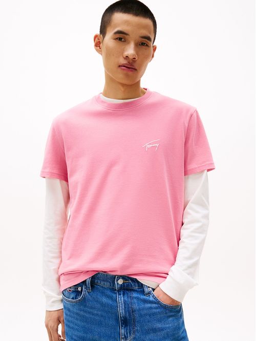Polera Con Logo Signature Bordado