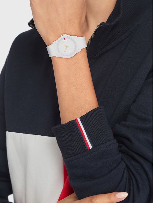 Reloj Simone Con Correa De Silicona