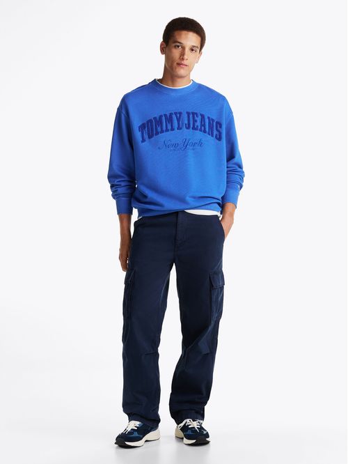 Pantalón Cargo De Algodón Relaxed Fit