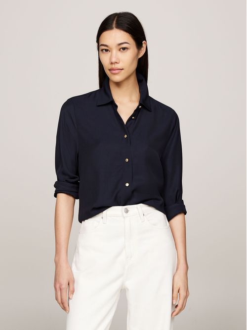 Camisa Gold Button De Viscosa