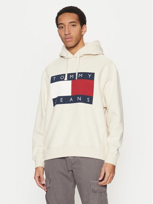 Polerón Hoodie Relaxed Mélange Logo