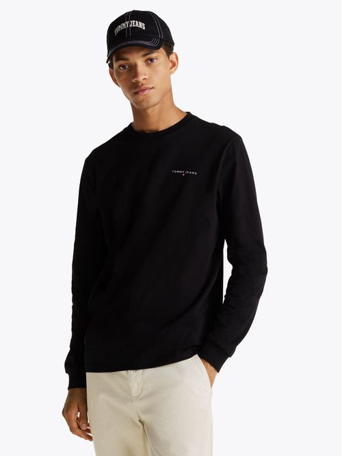 Polera Linear Logo Slim Fit