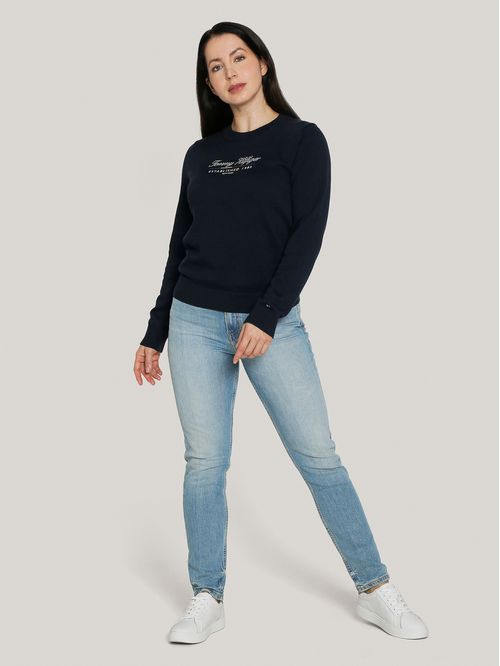 Sweater Script Graphic Logo