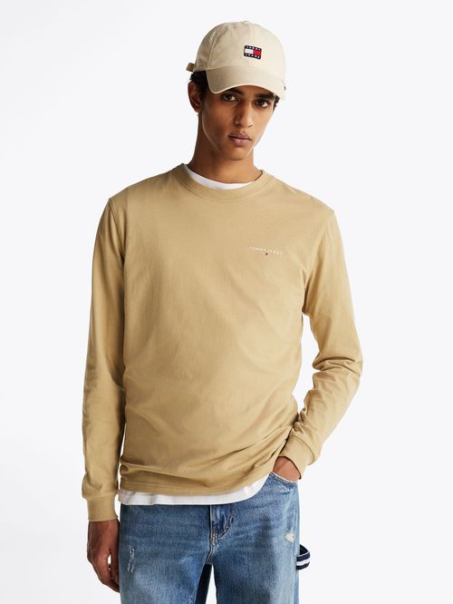 Polera Linear Logo Slim Fit