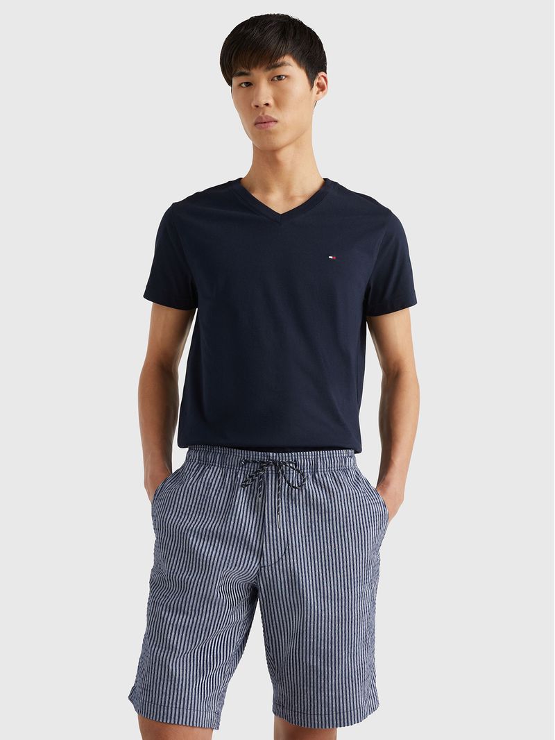 Polera-Essential-Cotton-V-Neck