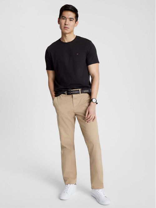 Polera Essential Cotton C-Neck Slim Fit
