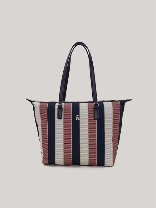 Tote Poppy Stripe