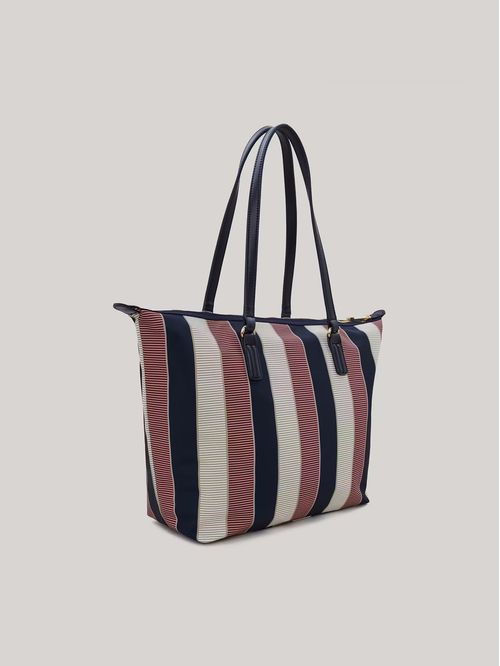 Tote Poppy Stripe