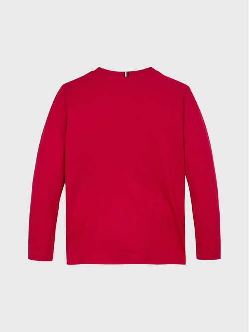 Polera De Niño Flag Rib Insert