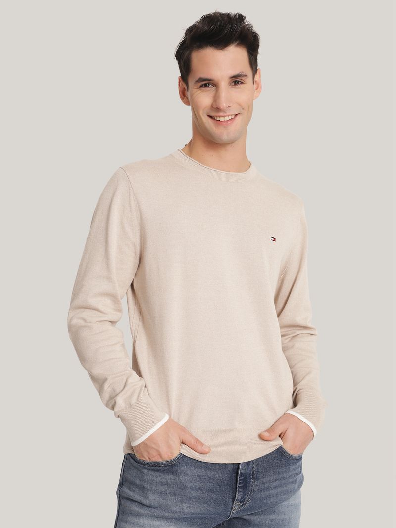 Sweater-De-Punto-Mouline-C-Neck