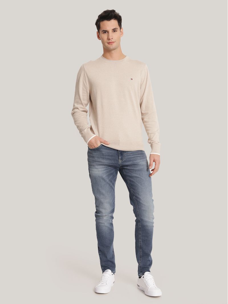 Sweater-De-Punto-Mouline-C-Neck