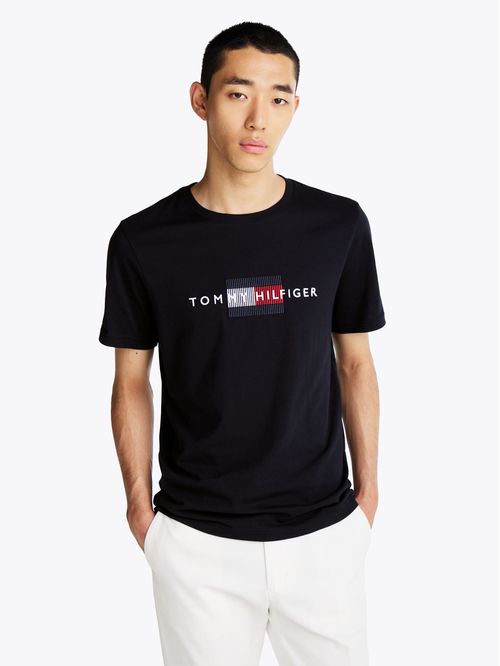 Polera Con Logo Flag Bordado