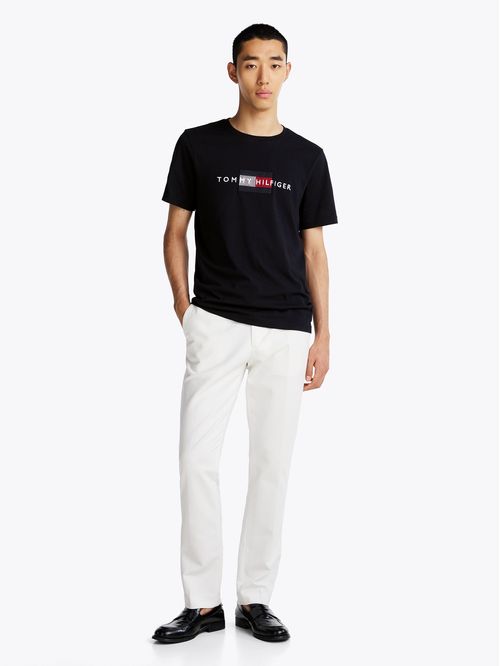 Polera Con Logo Flag Bordado