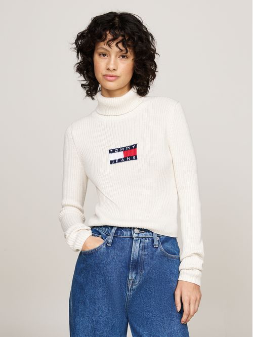 Sweater De Cuello Alto Slim Fit