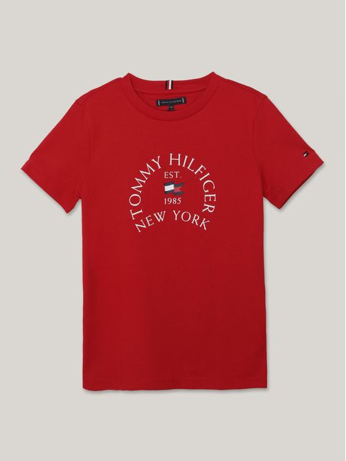 Polera De Niño Con Logo Náutico