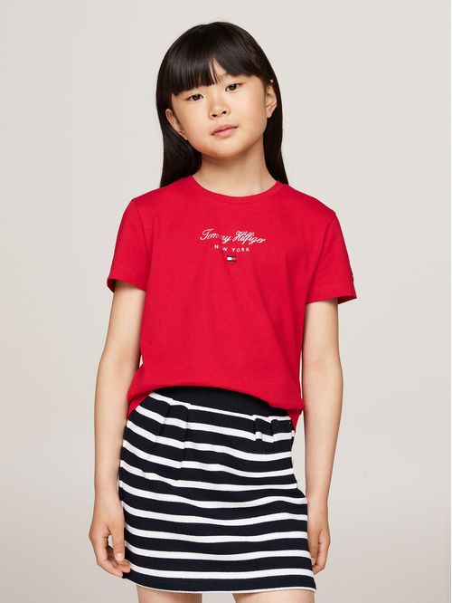 Polera De Niña Con Logo Nyc