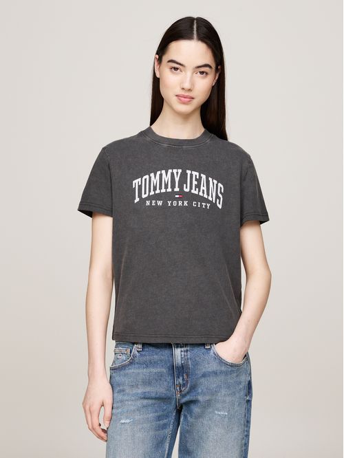 Polera Varsity Con Logo